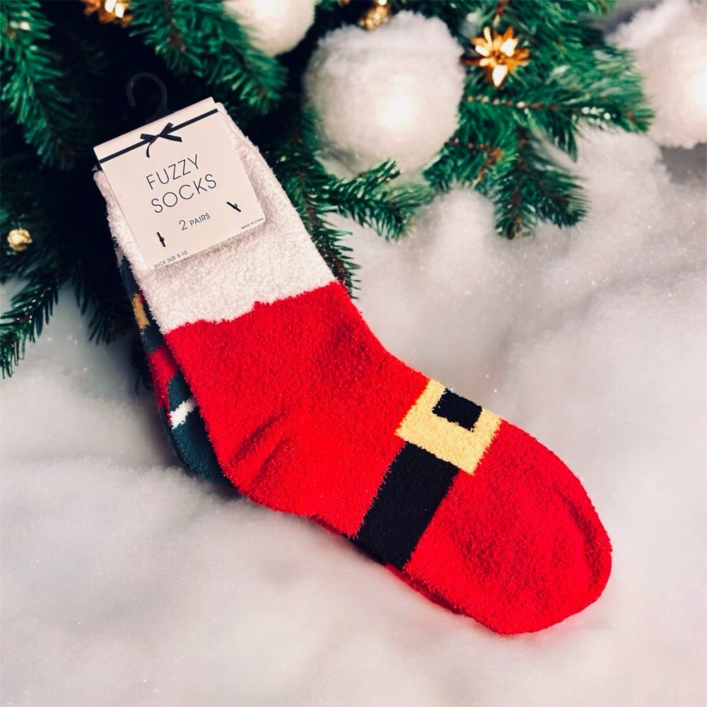 *NEW* Festive Fuzzy Socks